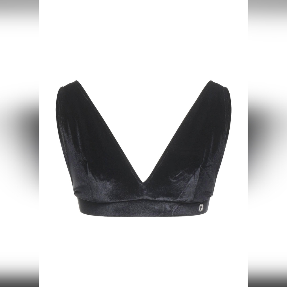 Freddy Black Velvet Bra Top